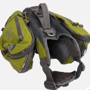 Olive Green and Gray Dog Backpack - REI
